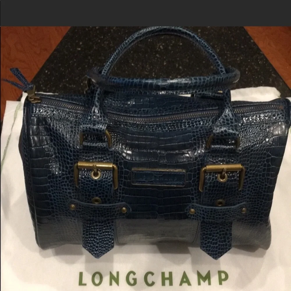 Longchamp Kate Moss Gloucester Leather bag - Picture 1 of 14